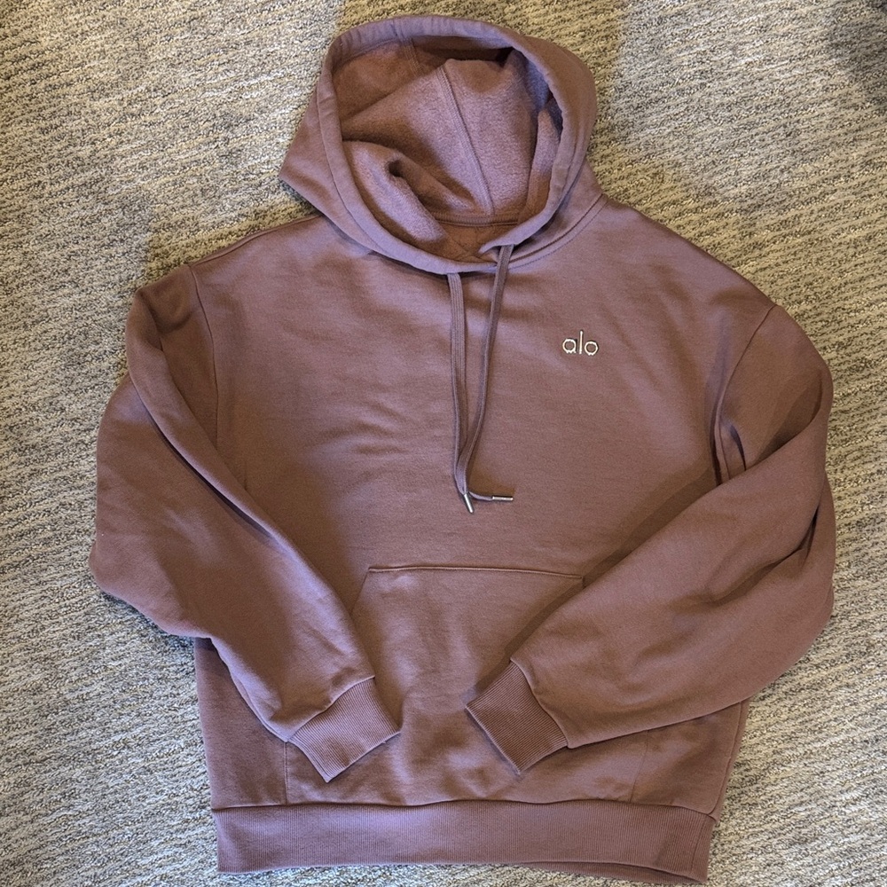 ALO Yoga Mauve Hoodie